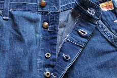 画像6: 50s PENNEY'S PAYDAY リメイク パッチワーク リペア インディゴ デニム ペインターパンツ w36 (6)