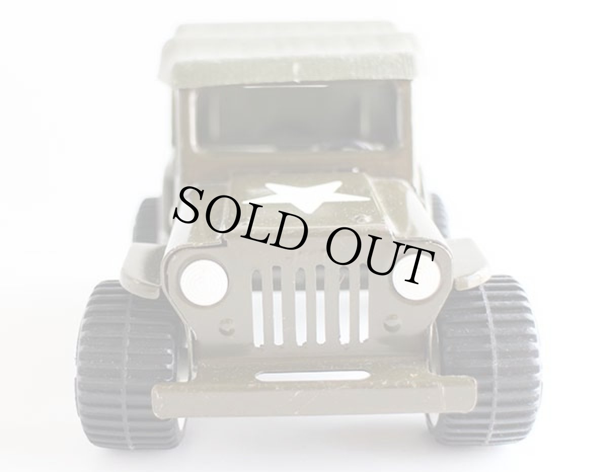 画像3: Tonkaトンカ U.S.ARMY Jeep ミニカー オリーブ (3)