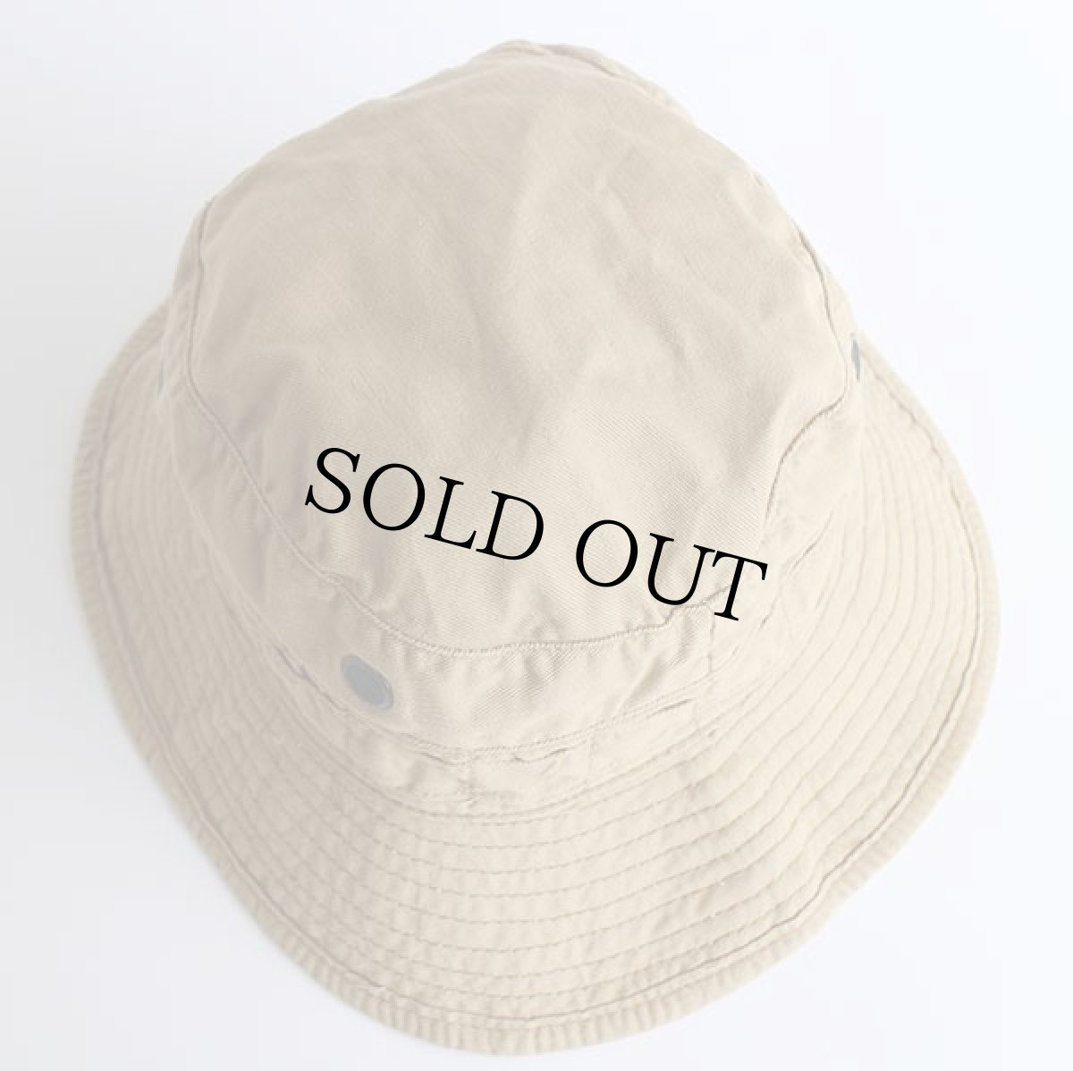 画像3: 50s イギリス軍 BRITISH ARMY コットンドリル ジャングルハット カーキ (3)