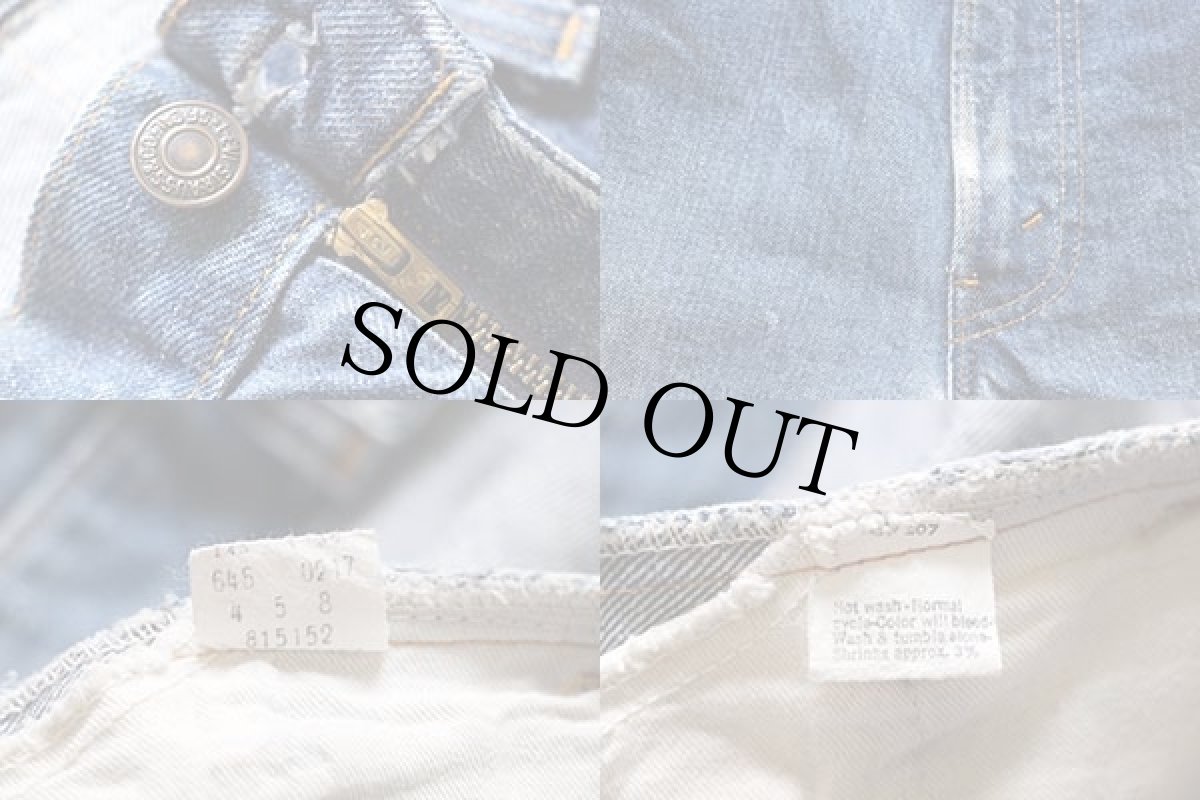 画像6: 70s USA製 Levi'sリーバイス 646 デニムパンツ w34 L29★ベルボトム (6)