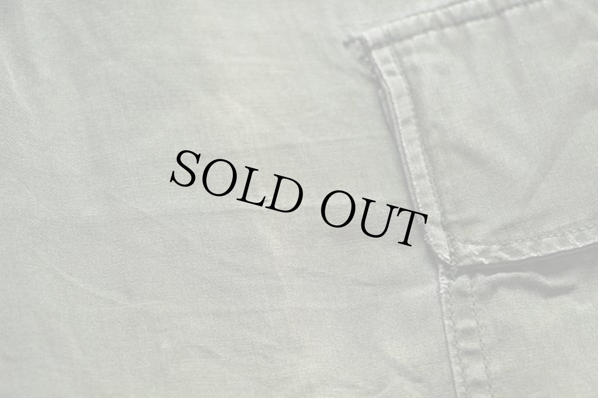 画像10: 60s 米軍 U.S.ARMY ジャングルファティーグパンツ 2nd ノンリップ オリーブグリーン M-R (10)