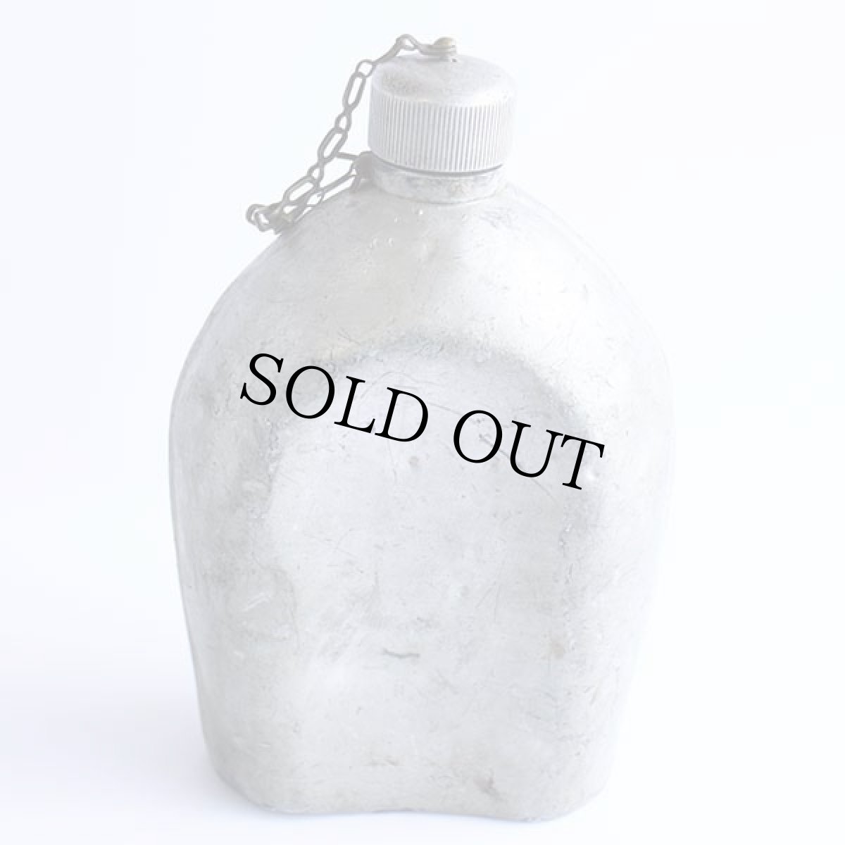 画像2: ビンテージ 米軍 U.S.ARMY ハンドペイント アルミ キャンティーン★水筒 (2)