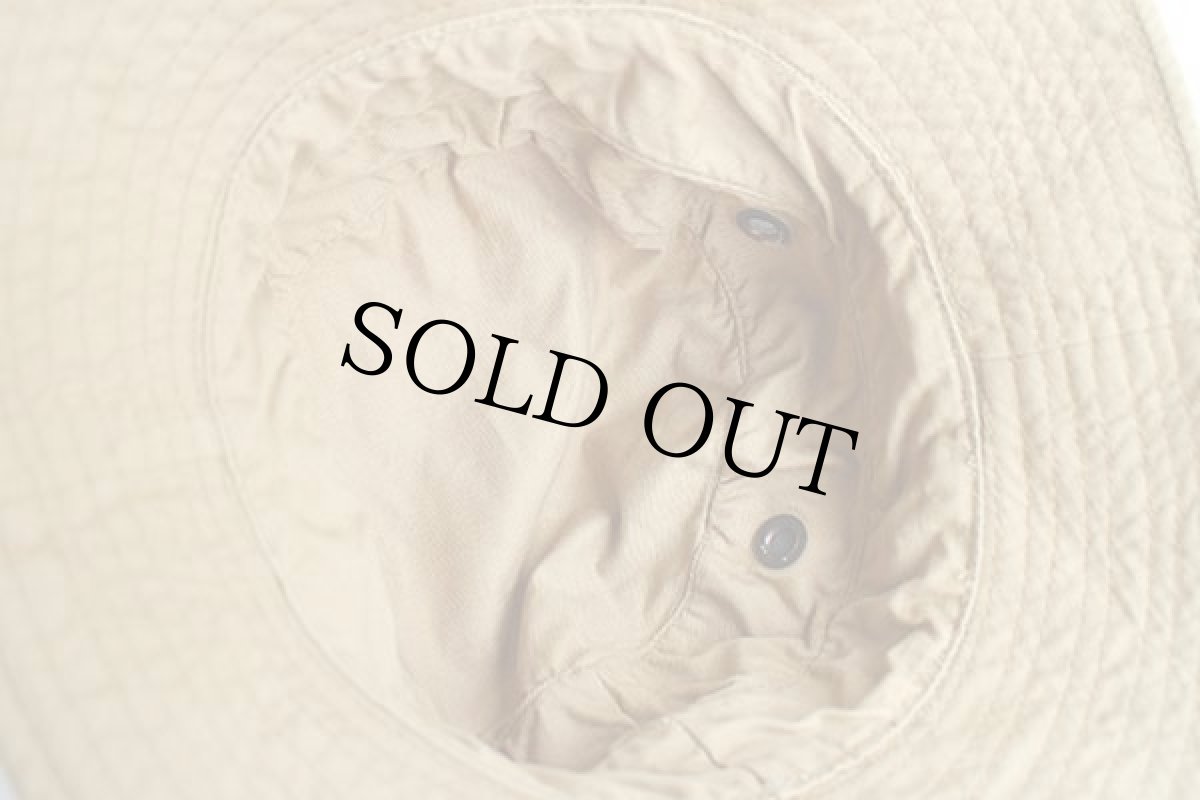 画像5: 50s イギリス軍 BRITISH ARMY コットンドリル ジャングルハット カーキ (5)