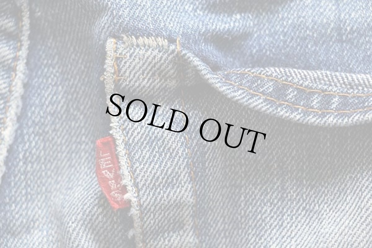 画像5: 60s LEVI'Sリーバイス 501 BIGE カットオフ デニム ショートパンツ w31★ショーツ (5)