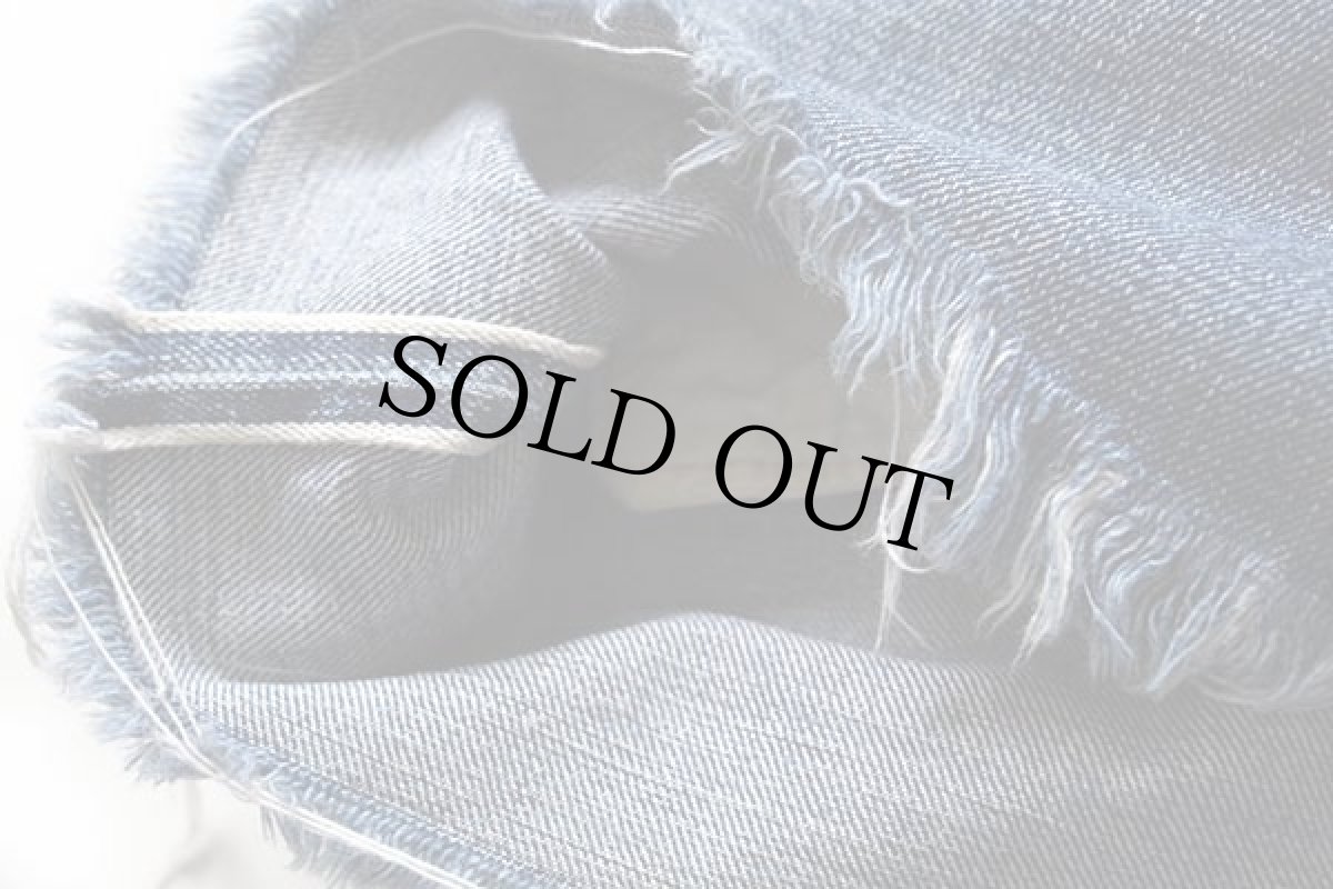 画像7: 60s LEVI'Sリーバイス 501 BIGE カットオフ デニム ショートパンツ w31★ショーツ (7)