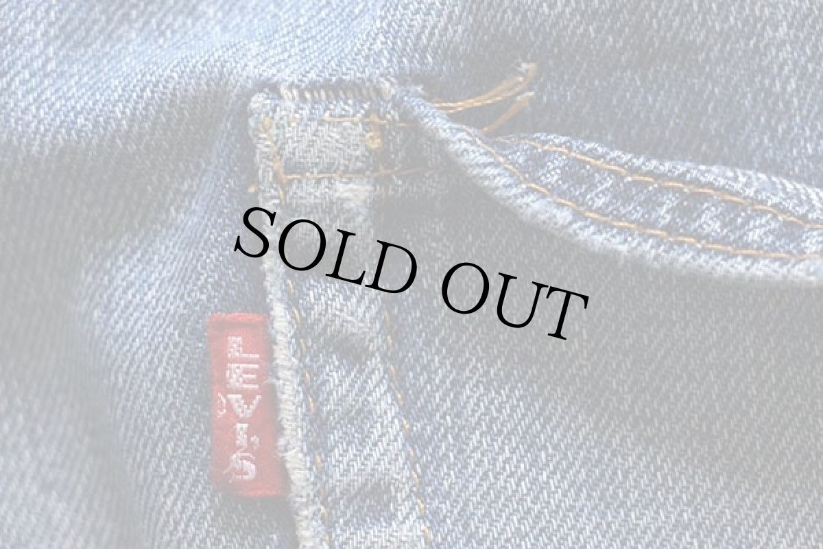 画像6: 60s LEVI'Sリーバイス 501 BIGE ダメージ デニムパンツ w38 (6)