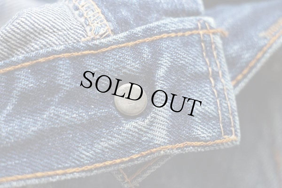 画像7: 60s LEVI'Sリーバイス 501 BIGE ダメージ デニムパンツ w38 (7)