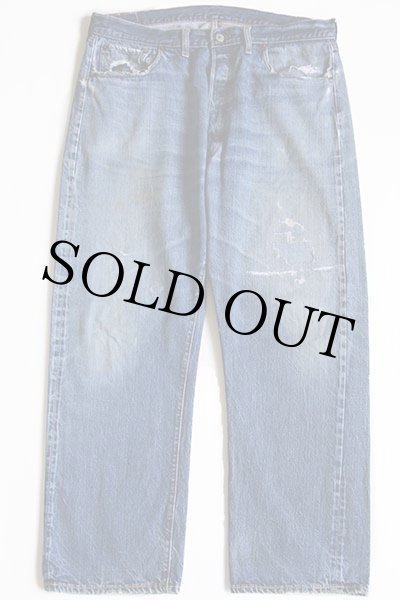 60s LEVI'Sリーバイス 501 BIGE ダメージ デニムパンツ w38 60s LEVI'Sリーバイス 501 BIGE ダメージ デニムパンツ w38