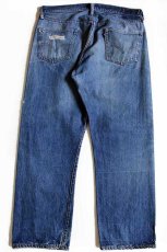 画像3: 60s LEVI'Sリーバイス 501 BIGE ダメージ デニムパンツ w38 (3)