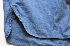 画像5: 50s PENNEY'S OX-HIDE マチ付き 半袖 コットン シャンブレーシャツ (5)