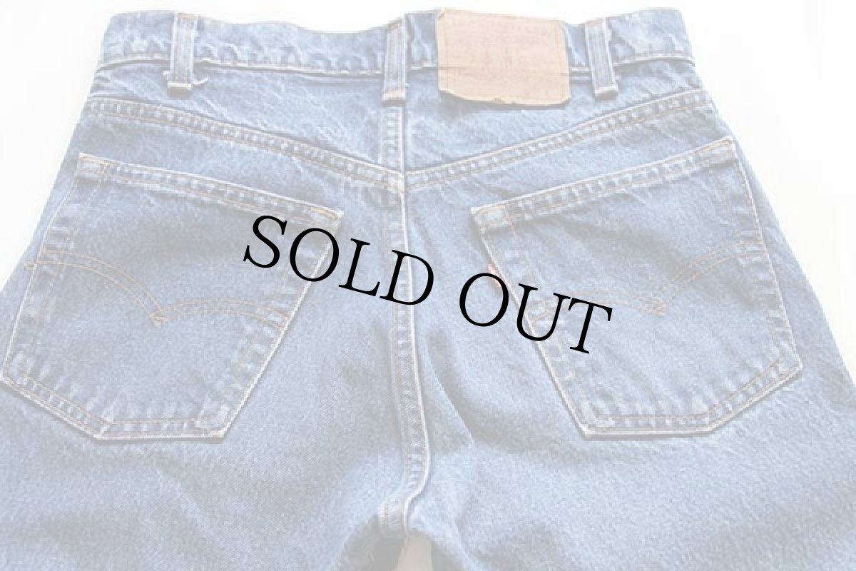画像5: 80s USA製 Levi'sリーバイス 505 デニムパンツ w30 L33 (5)