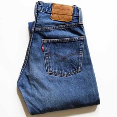 画像1: 80s USA製 Levi'sリーバイス 501 赤耳 デニムパンツ w27 L36 (1)