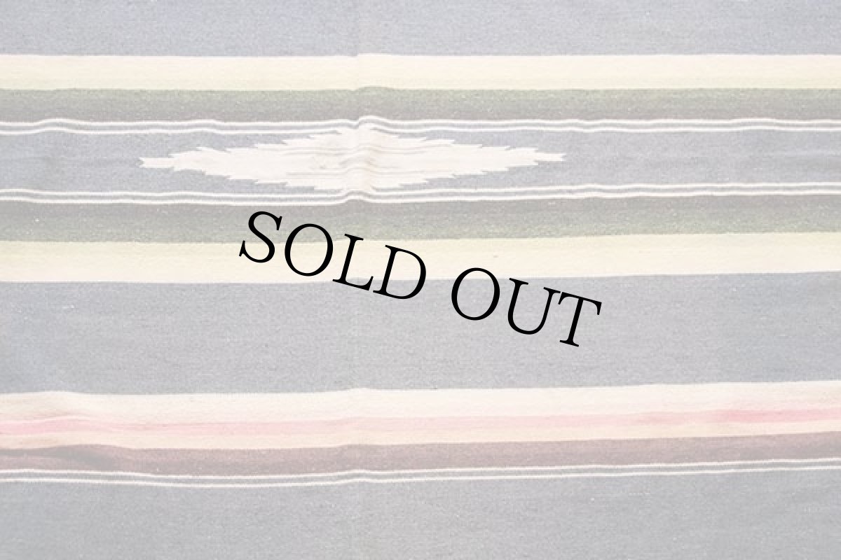 画像3: ビンテージ メキシカン ラグ サラペ (3)