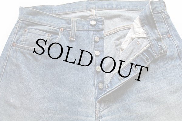 70s USA製 Levi'sリーバイス 501 シングル 66前期 デニムパンツ w36