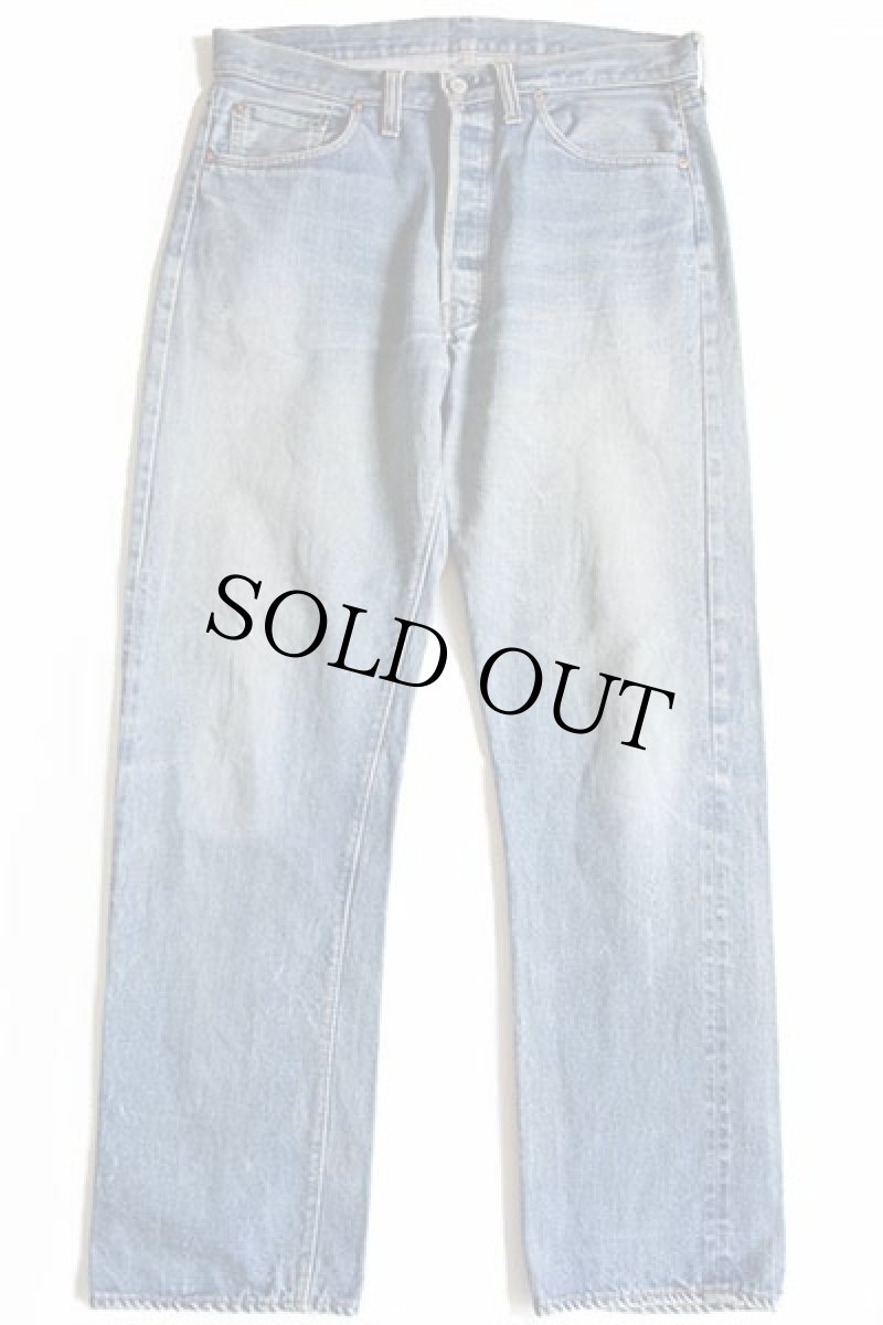 画像2: 70s USA製 Levi'sリーバイス 501 シングル 66前期 デニムパンツ w36 (2)