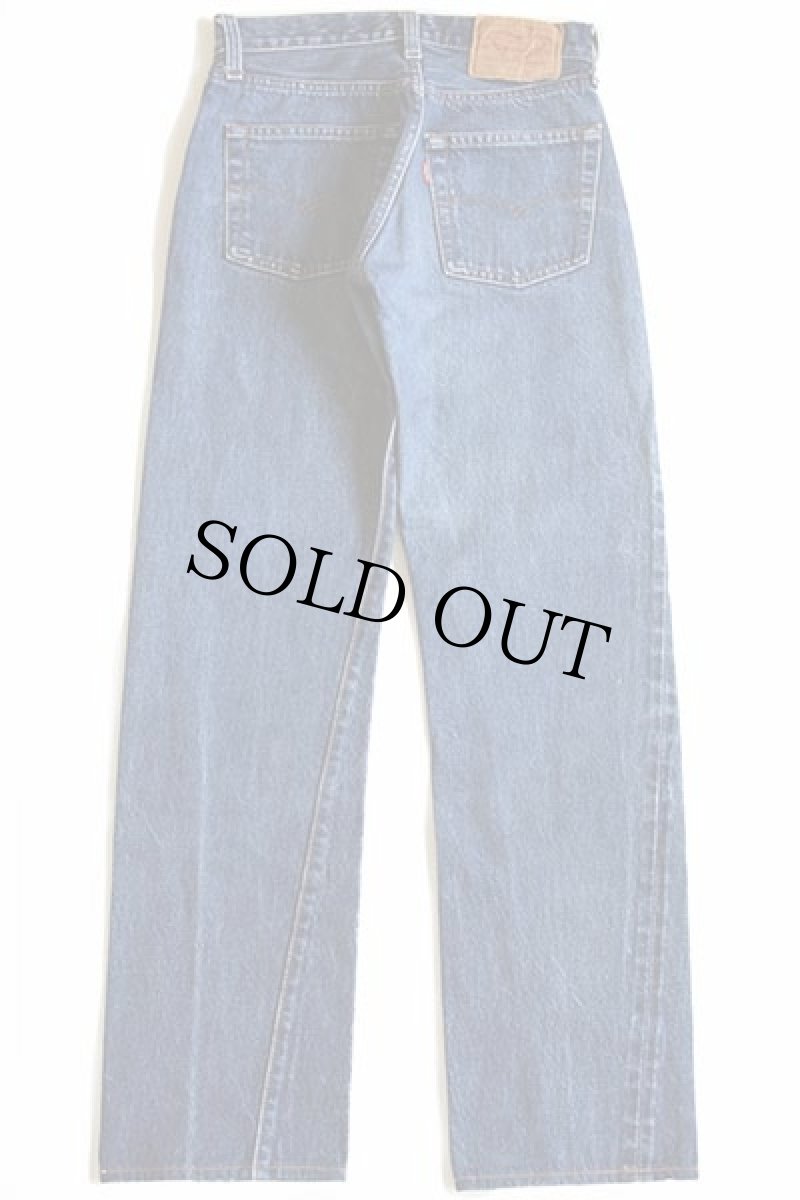 画像3: 80s USA製 Levi'sリーバイス 501 赤耳 デニムパンツ w27 (3)