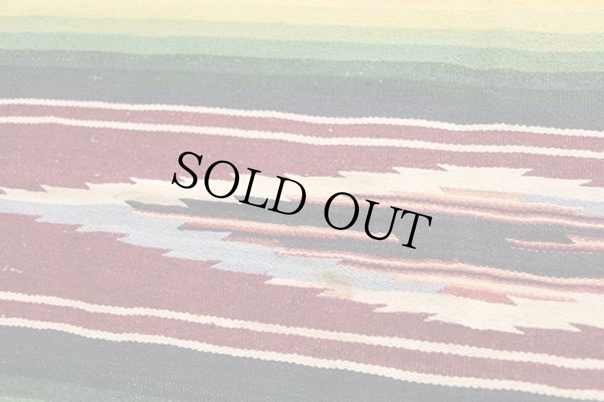 画像4: ビンテージ メキシカン ラグ サラペ (4)