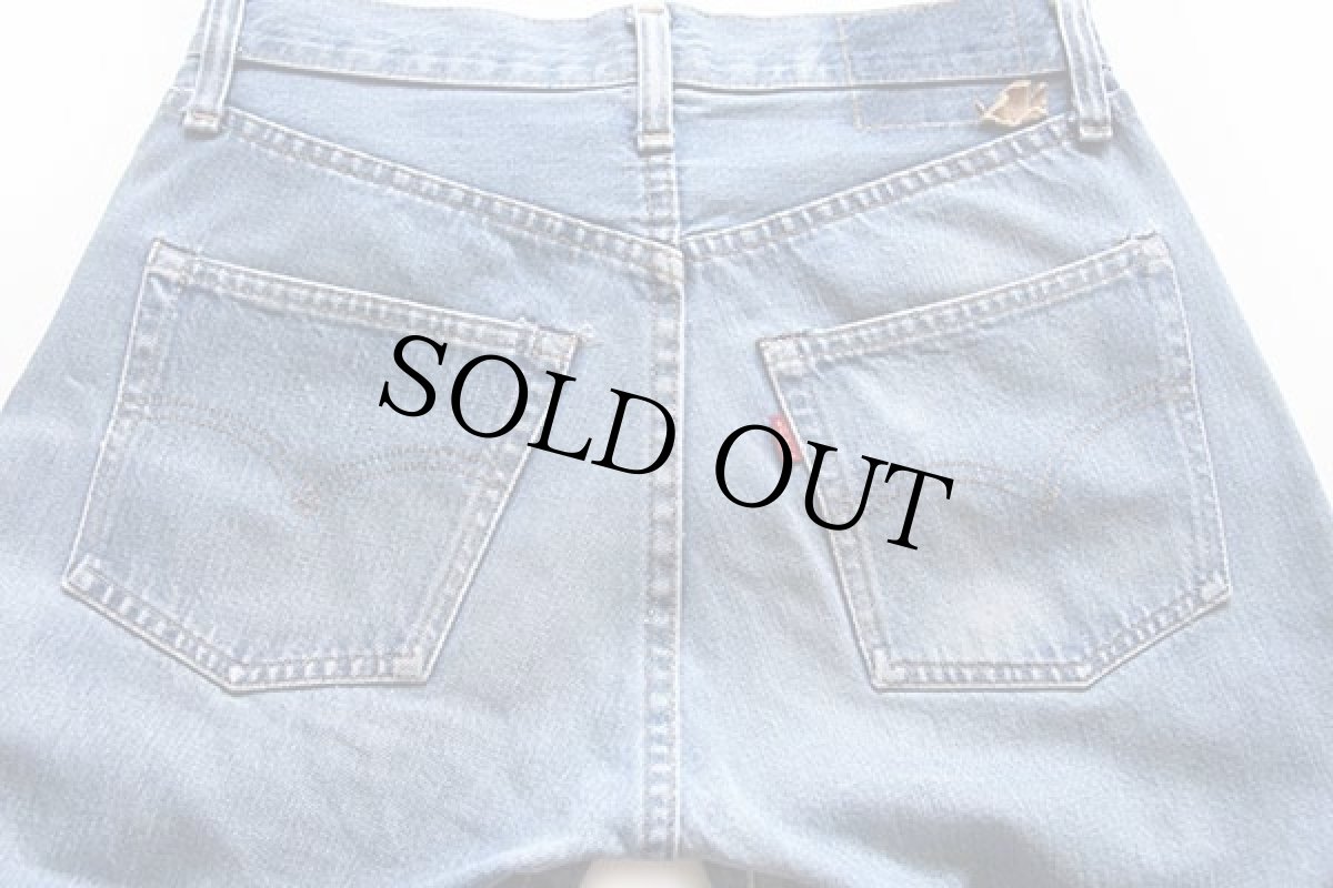 画像5: 80s USA製 Levi'sリーバイス 501 66後期 デニムパンツ w29 (5)