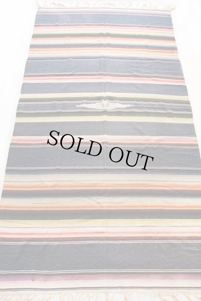 画像2: ビンテージ メキシカン ラグ サラペ (2)