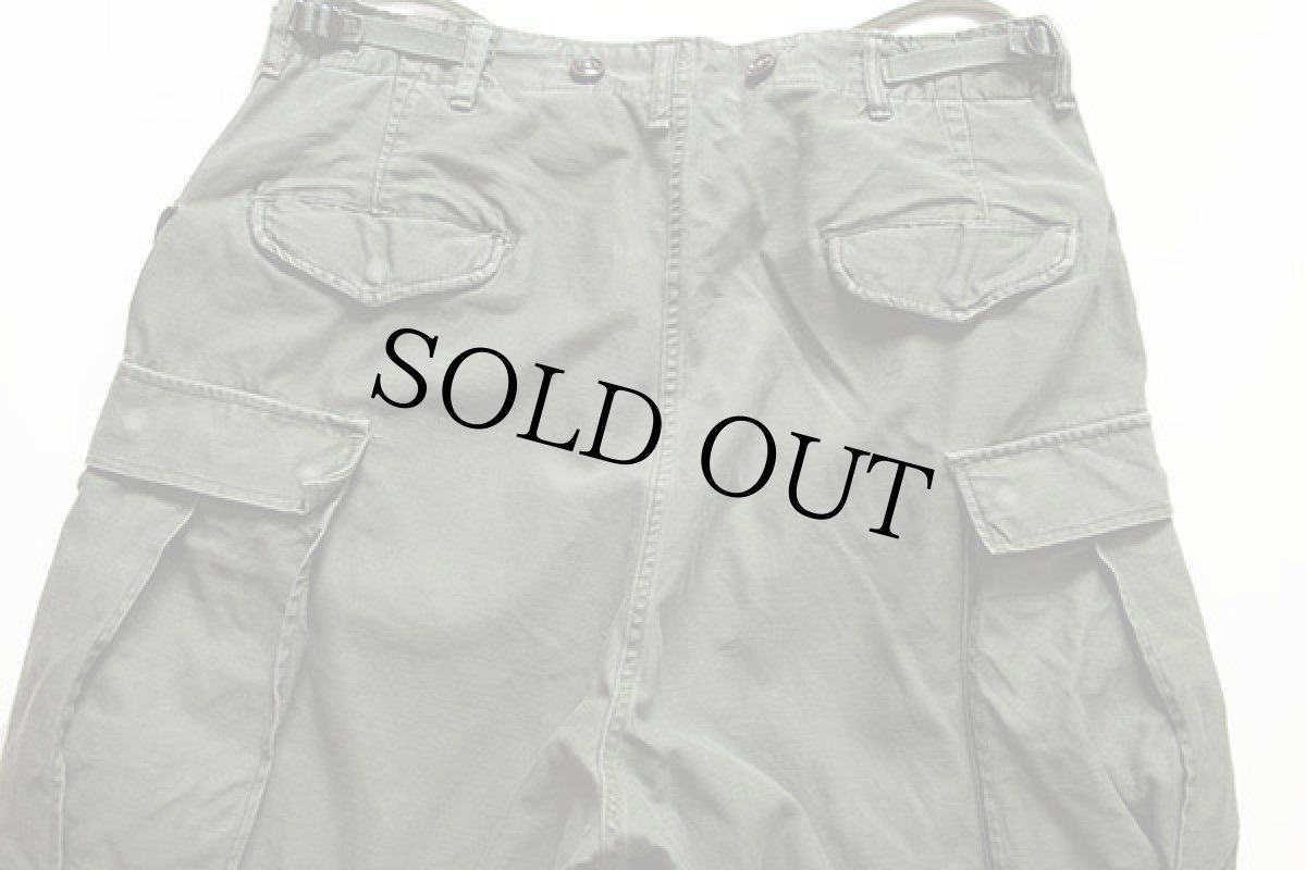 画像5: 50s 米軍 U.S.ARMY M-51 フィールド カーゴパンツ オリーブグリーン M-L (5)