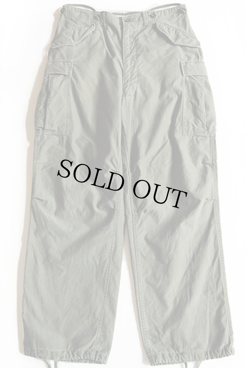 画像2: 50s 米軍 U.S.ARMY M-51 フィールド カーゴパンツ オリーブグリーン M-L (2)