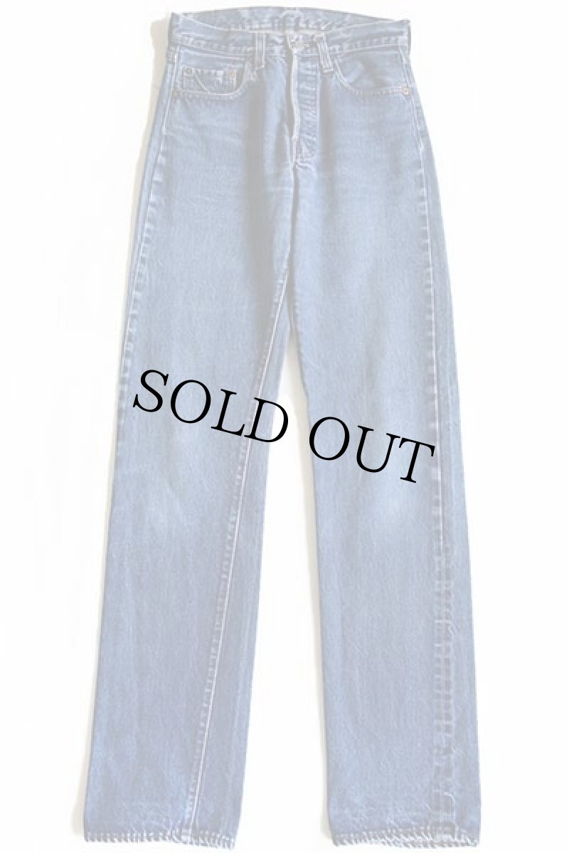画像2: 80s USA製 Levi'sリーバイス 501 赤耳 デニムパンツ w27 L36 (2)