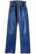 画像2: 80s USA製 Levi'sリーバイス 501 赤耳 デニムパンツ w27 L36 (2)