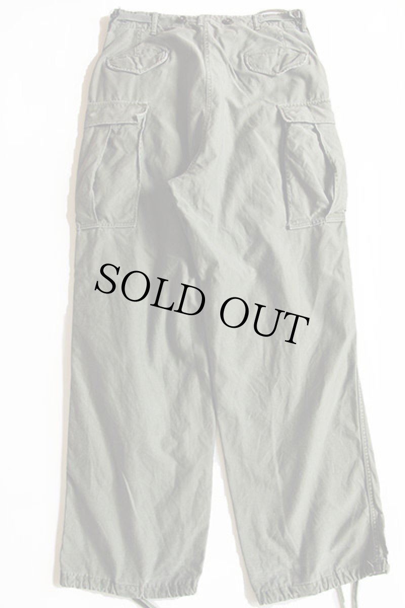 画像3: 50s 米軍 U.S.ARMY M-51 フィールド カーゴパンツ オリーブグリーン M-L (3)