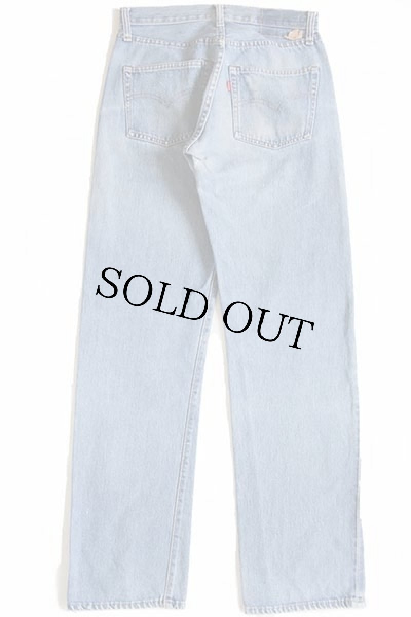 画像3: 80s USA製 Levi'sリーバイス 501 66後期 デニムパンツ w29 (3)
