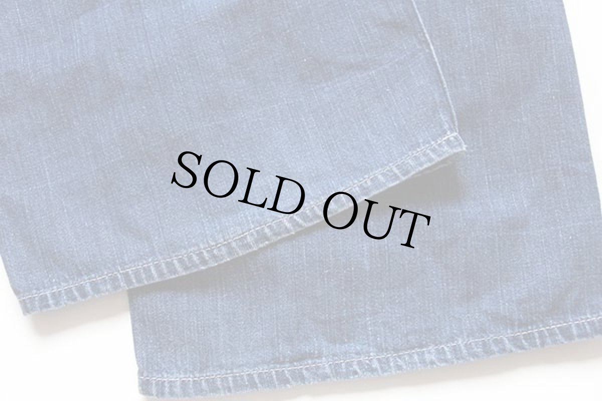 画像7: 50s UNKNOWN インディゴ デニム ペインターパンツ w30 (7)