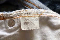 画像10: 70s USA製 Levi'sリーバイス 501 シングル 66前期 デニムパンツ w36 (10)