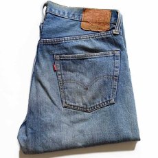 画像1: 70s USA製 Levi'sリーバイス 501 シングル 66前期 デニムパンツ w36 (1)