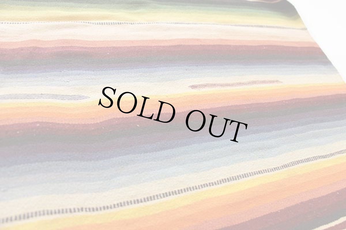 画像3: ビンテージ メキシカン ラグ サラペ (3)