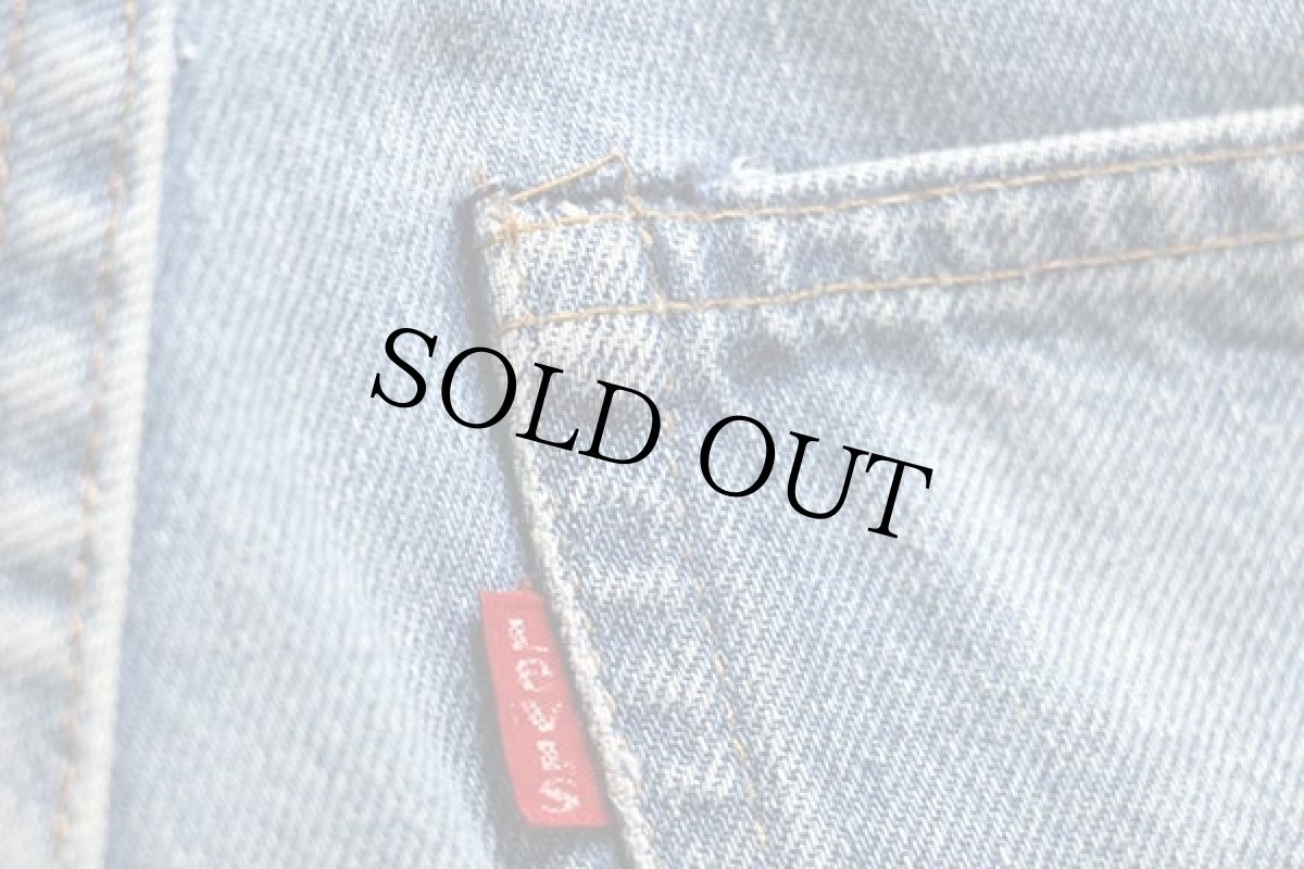 画像8: 80s USA製 Levi'sリーバイス 501 66後期 デニムパンツ w29 (8)