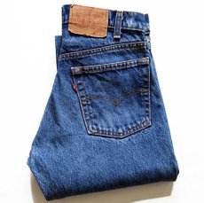 画像1: 80s USA製 Levi'sリーバイス 505 デニムパンツ w30 L33 (1)