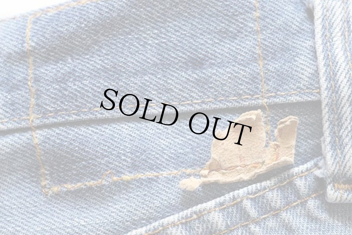 画像6: 80s USA製 Levi'sリーバイス 501 66後期 デニムパンツ w29 (6)