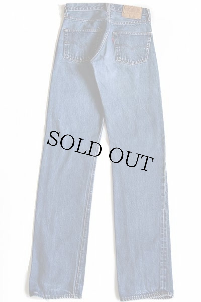 画像3: 80s USA製 Levi'sリーバイス 501 赤耳 デニムパンツ w27 L36 (3)
