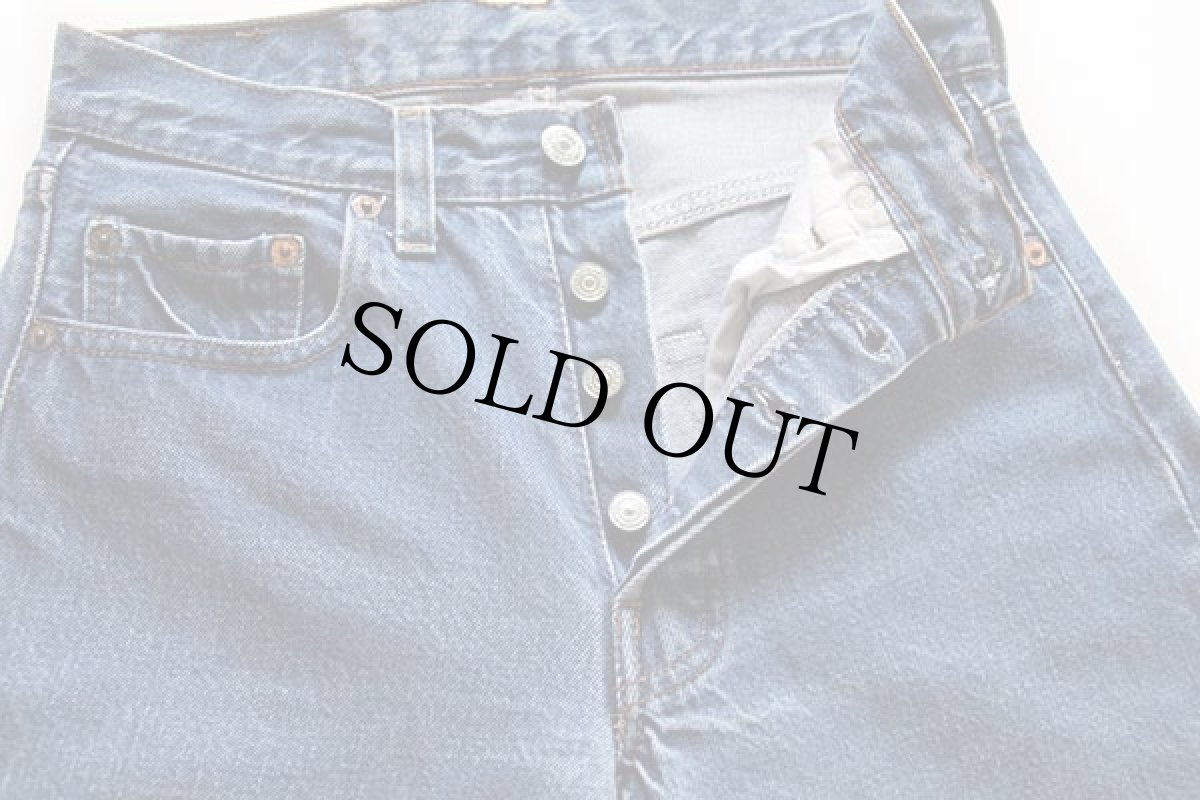 画像4: 80s USA製 Levi'sリーバイス 501 赤耳 デニムパンツ w27 L36 (4)