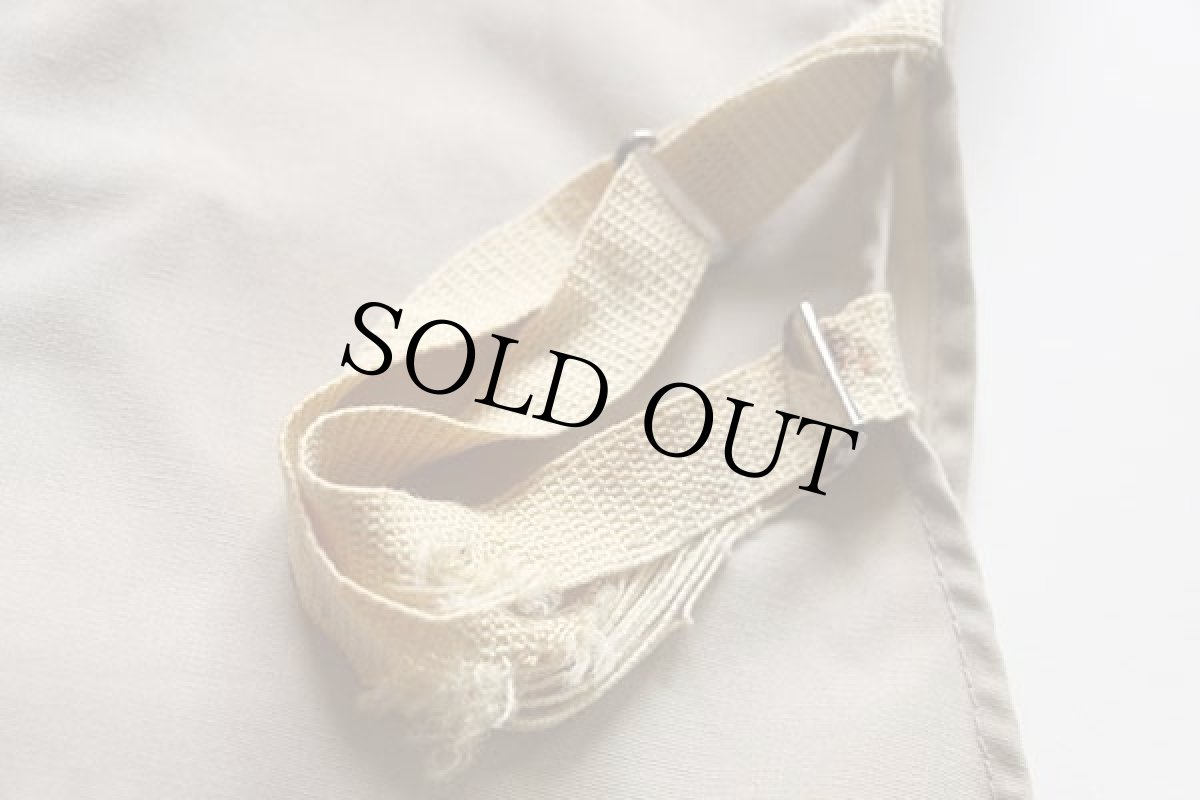 画像8: 60s 10-X チェーン刺繍 シューティングベスト ベージュ 42 (8)