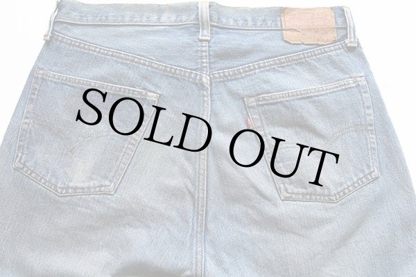 70s USA製 Levi'sリーバイス 501 シングル 66前期 デニムパンツ w36