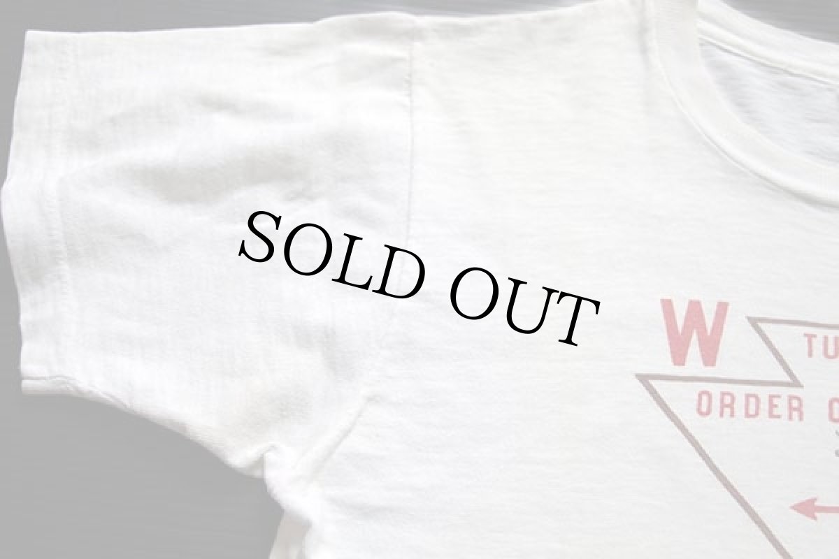 画像5: 60s BSA ボーイスカウト TUCKAHOE ORDER OF THE ARROW 染み込みプリント コットンTシャツ 白 (5)