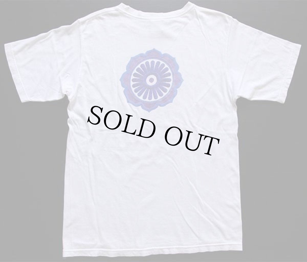 画像3: 00s patagoniaパタゴニア Beneficial T's LOTUS DESIGNS ロゴ 両面プリント オーガニックコットンTシャツ 白 S (3)
