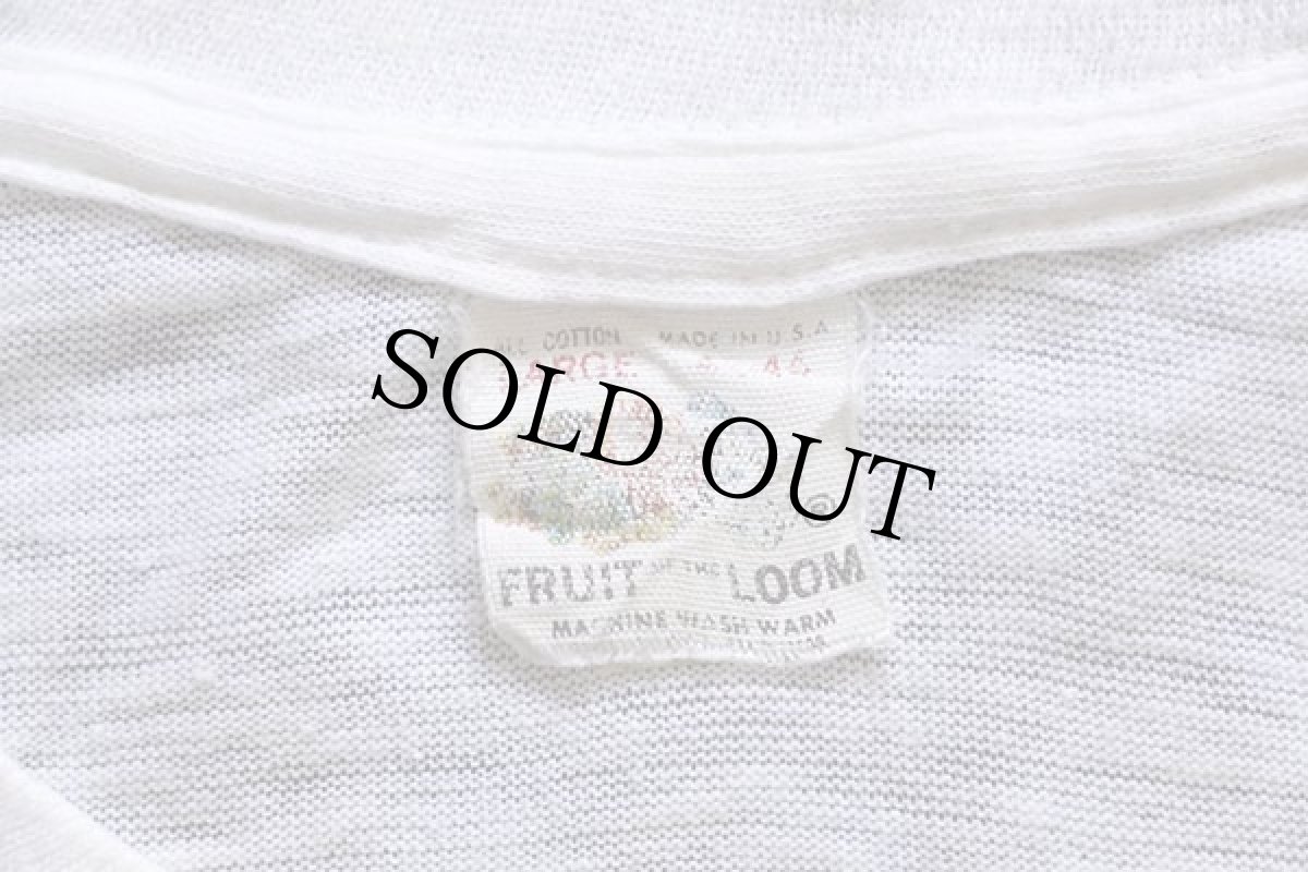 画像4: 70s USA製 BSA ボーイスカウト CUB SCOUT DAY CAMP SHAWNEE コットンTシャツ 白 L (4)