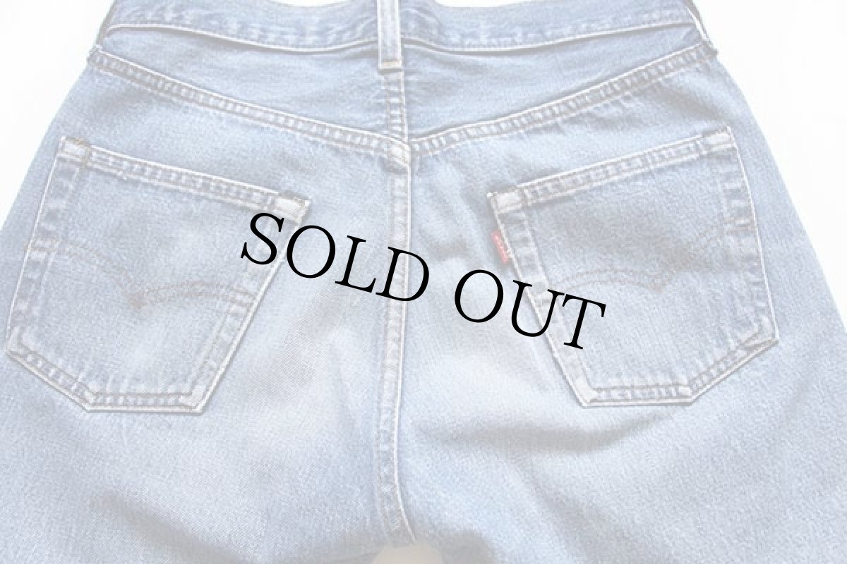 画像5: 80s USA製 Levi'sリーバイス 501 赤耳 デニムパンツ w30 (5)