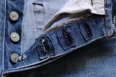 画像10: 80s USA製 Levi'sリーバイス 501 赤耳 デニムパンツ w30 (10)