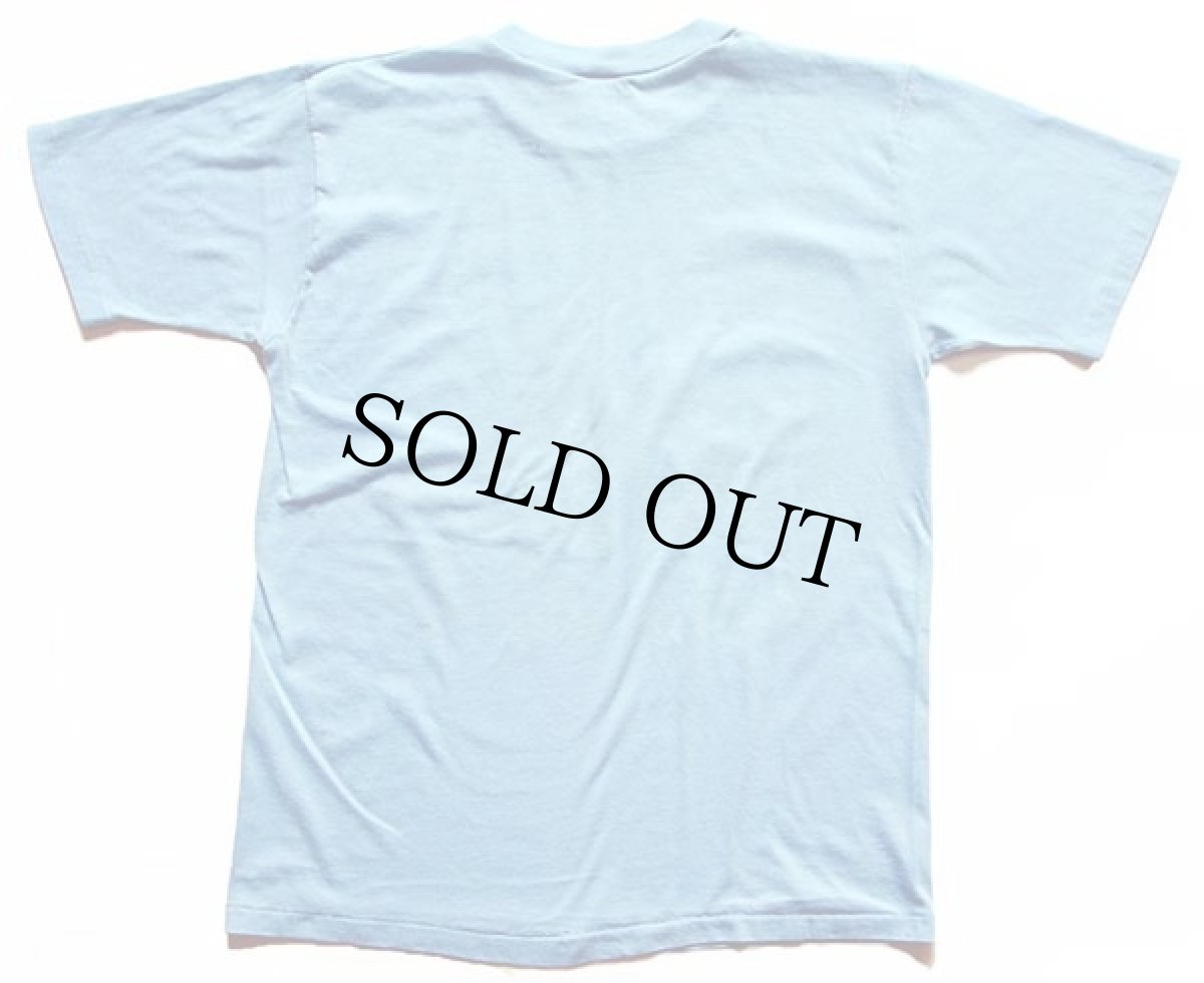 画像3: 80s スヌーピー ウッドストック AMERICA'S PUP Tシャツ 水色 (3)