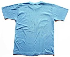 画像3: 80s スヌーピー ウッドストック AMERICA'S PUP Tシャツ 水色 (3)