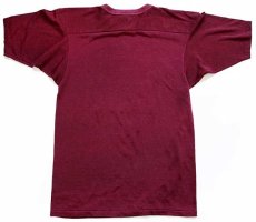 画像3: 80s USA製 Championチャンピオン ARIZONA STATE SUNDEVILS フットボールTシャツ バーガンディ M (3)