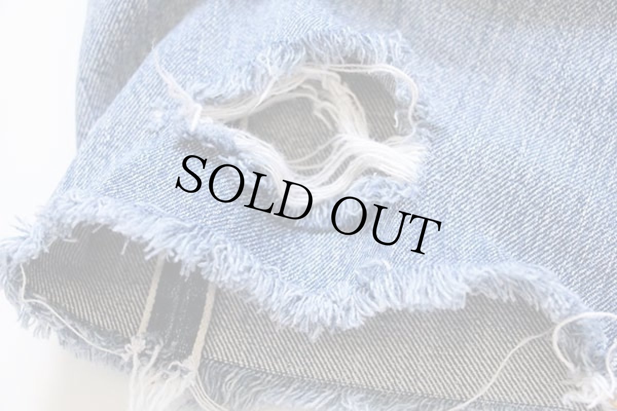 画像9: 70s Levi'sリーバイス 501 シングル 66前期 カットオフ デニム ショートパンツ w30★ショーツ (9)