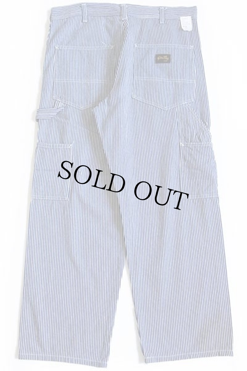 画像3: USA製 Stan Ray ヒッコリー ストライプ ペインターパンツ w34 (3)